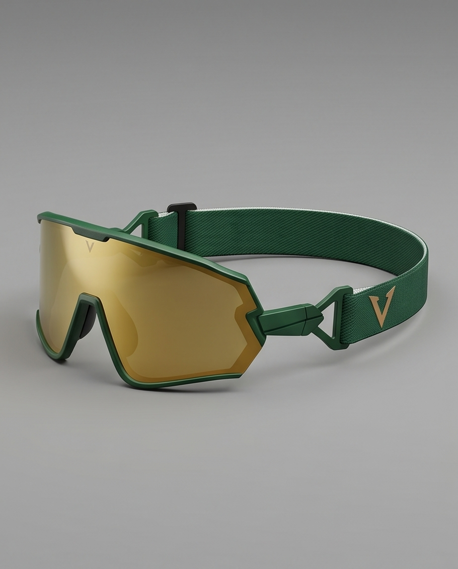 Varkomz Beach & Sand Patrol Rolex Green Sunglasses