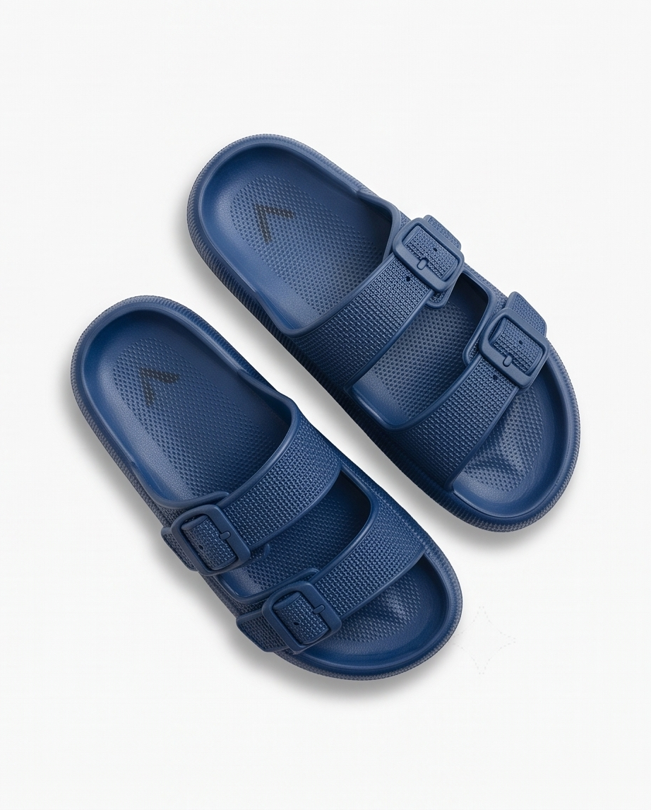 Varkomz Navy Blue Slippers