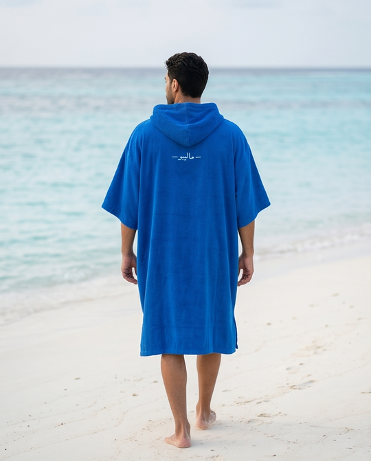 Indigo Blue Malibu Poncho Beach Towel