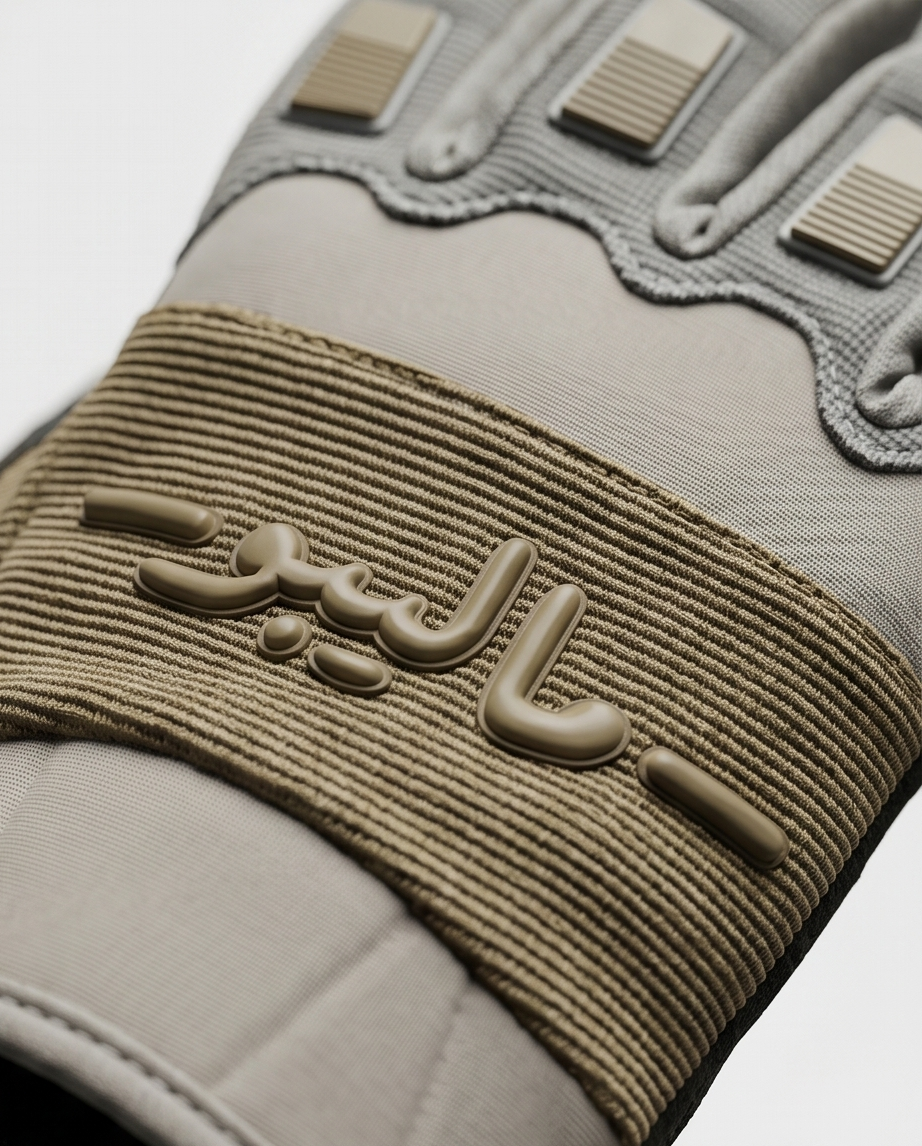 Malibu Gloves -ماليبو- Olive Green and Beige