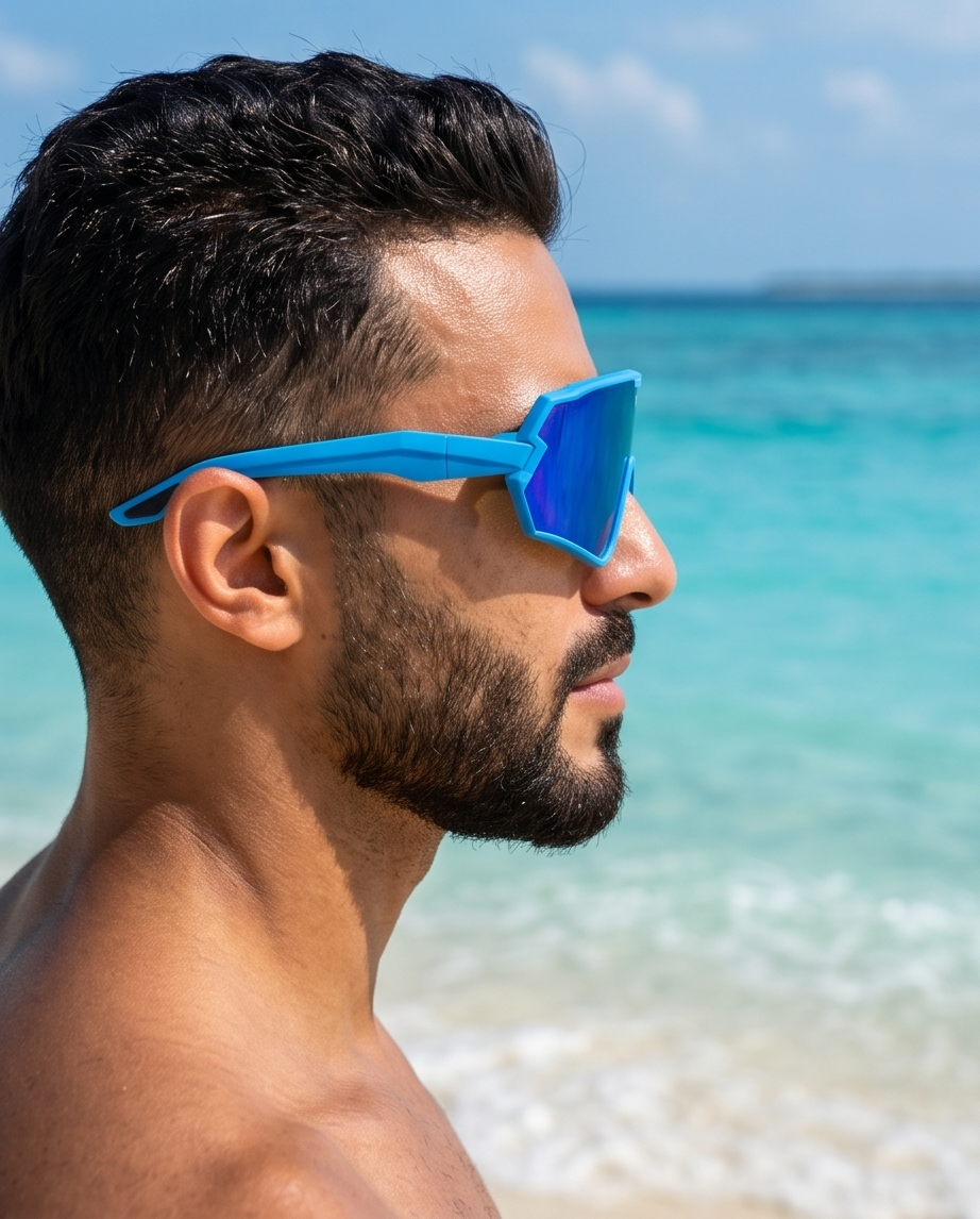 Varkomz Beach & Sand Blue Sunglasses