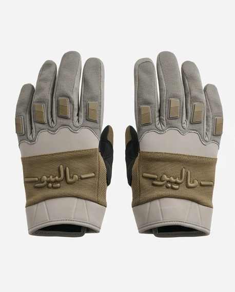 Malibu Gloves -ماليبو- Olive Green and Beige