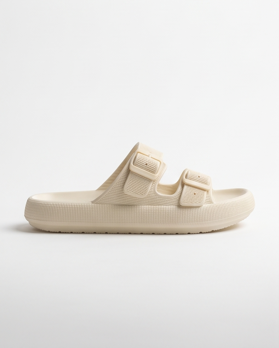 Varkomz Cream Slippers