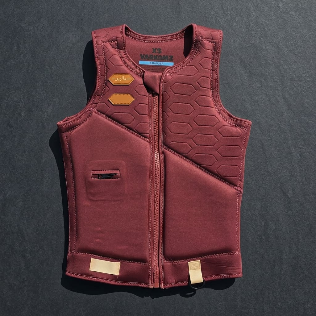 Maroon Malibu Watersports Vest - ماليبو -
