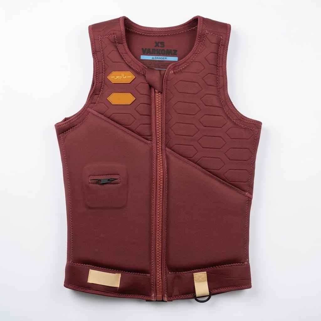 Maroon Malibu Watersports Vest - ماليبو -