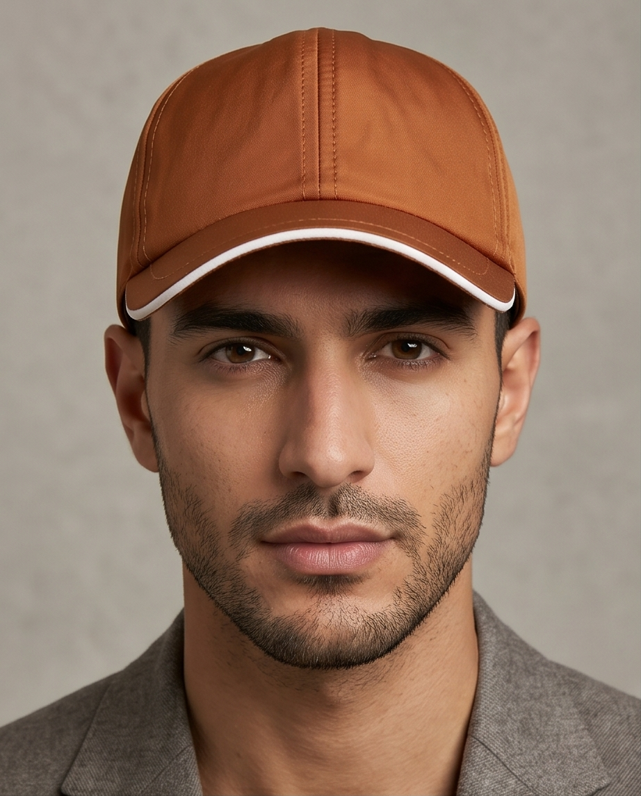 Malibu Cap Leather Brown in Qatar. Varkomz Shop