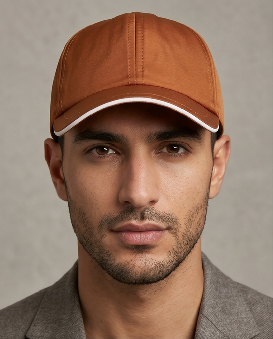 Malibu Cap Leather Brown in Qatar. Varkomz Shop
