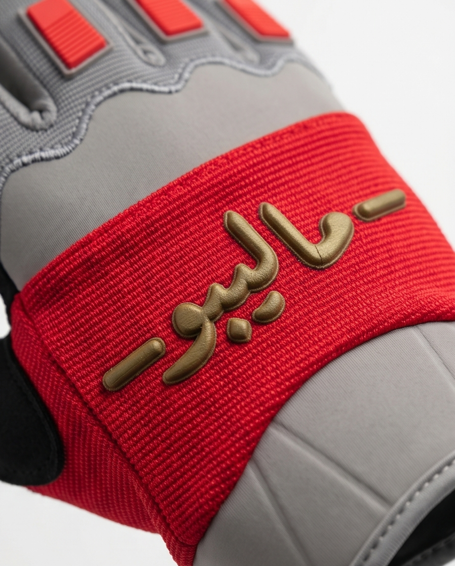 Malibu Gloves -ماليبو- Red and Olive Spring