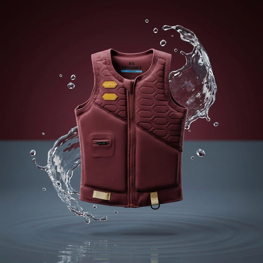Maroon Malibu Watersports Vest - ماليبو -