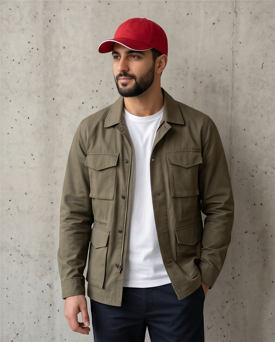 Malibu Cap Vibrant Maroon