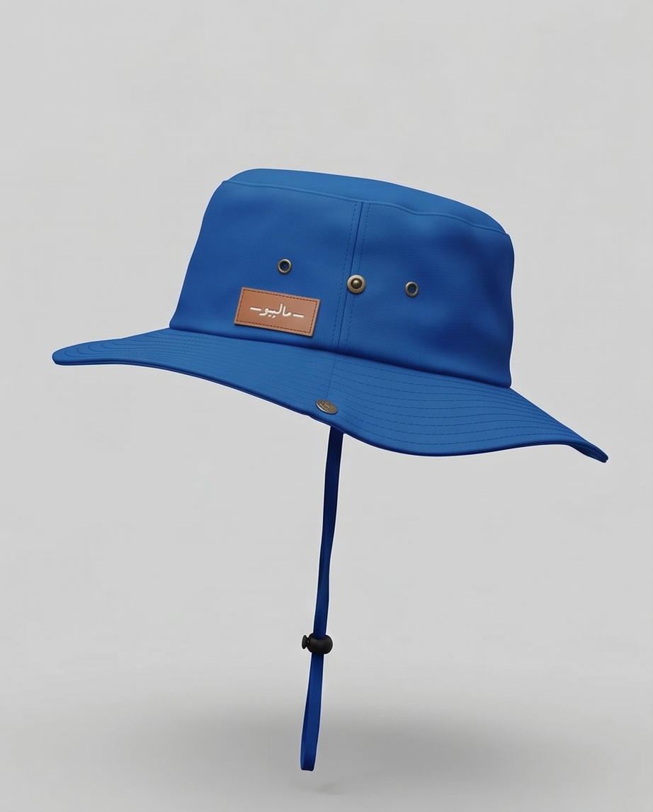 Malibu Blue Hat With Rope -ماليبو -