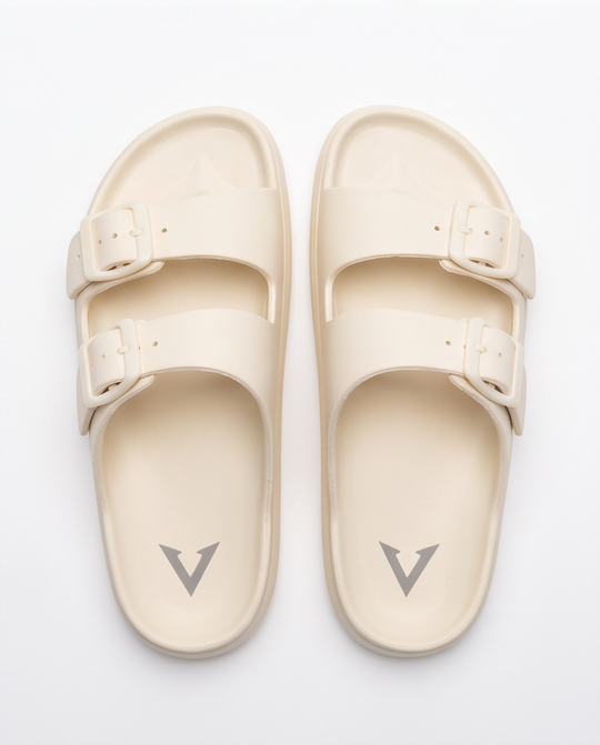 Varkomz Plan Cream Slippers