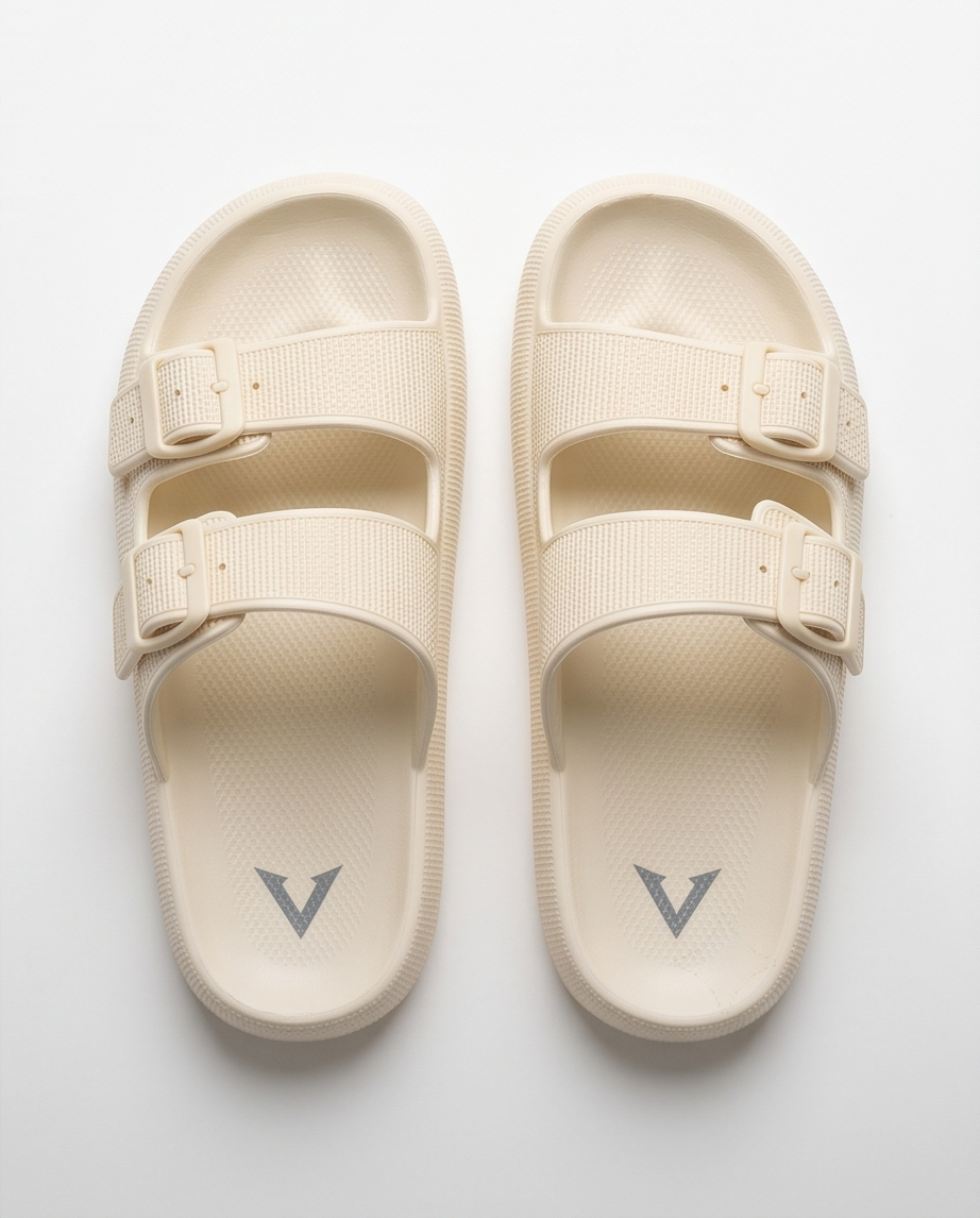 Varkomz Cream Slippers