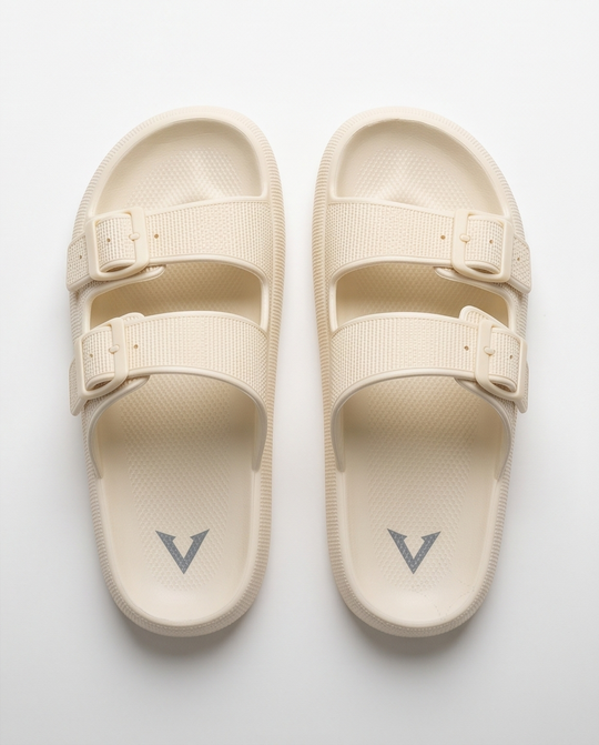 Varkomz Cream Slippers