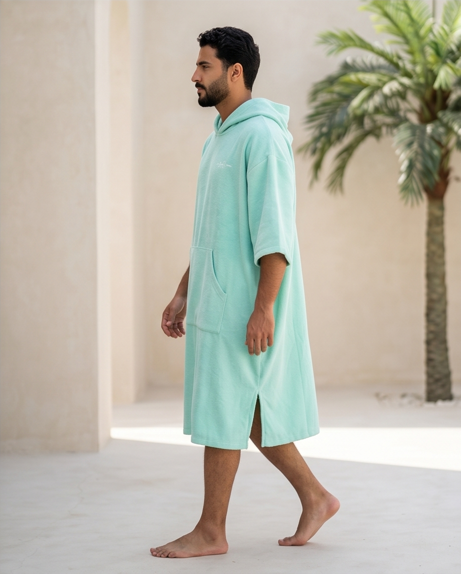 Cotton Candy Malibu Poncho Beach Towel