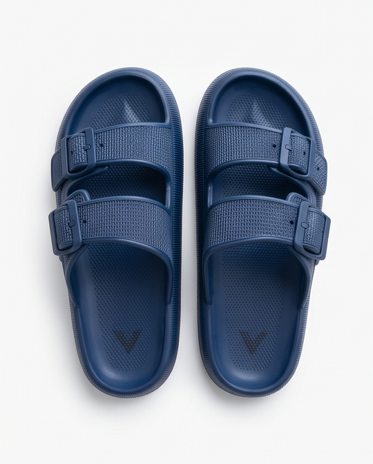 Varkomz Navy Blue Slippers