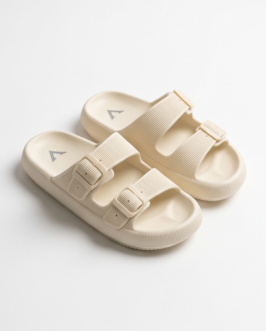 Varkomz Cream Slippers