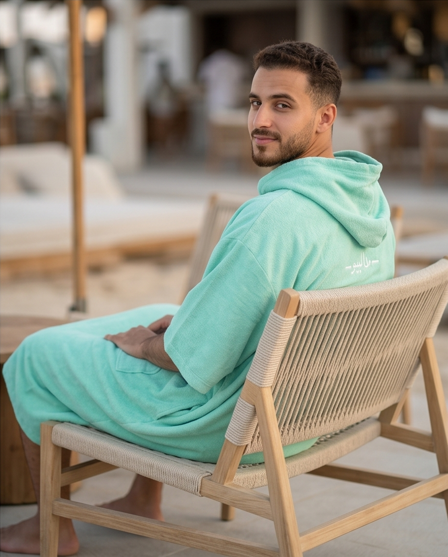 Cotton Candy Malibu Poncho Beach Towel