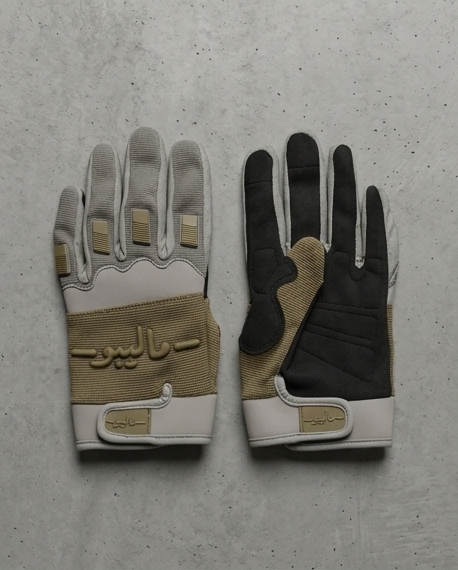 Malibu Gloves -ماليبو- Olive Green and Beige