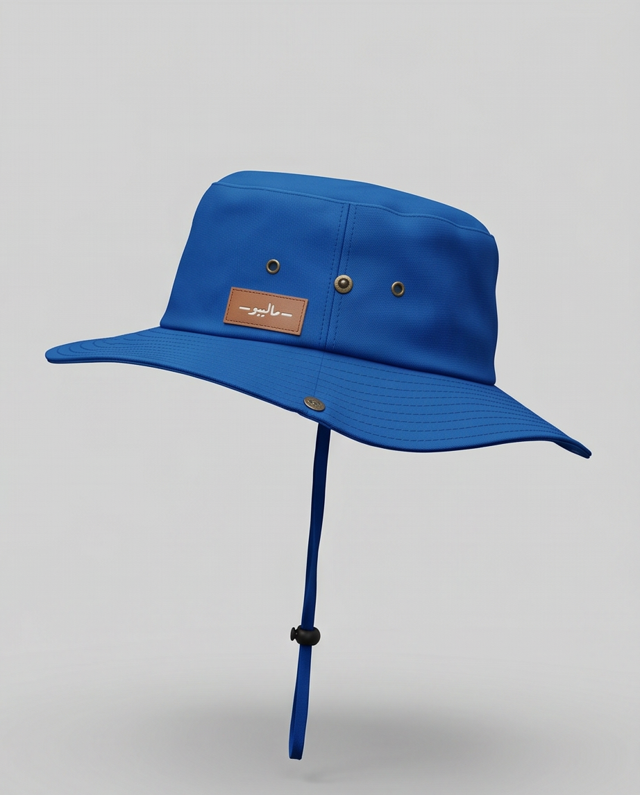 Malibu Blue Hat With Rope -ماليبو -