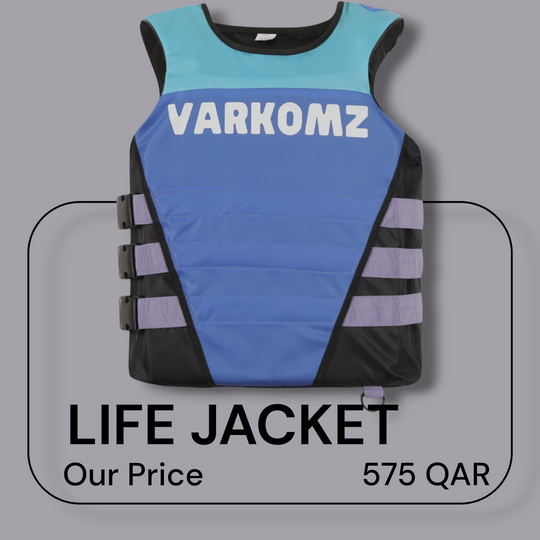 Varkomz Life Jacket Blue - Turquoise
