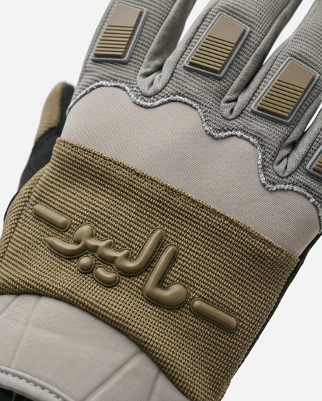Malibu Gloves -ماليبو- Olive Green and Beige