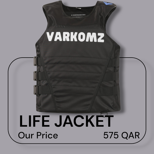 Varkomz Life Jacket Black