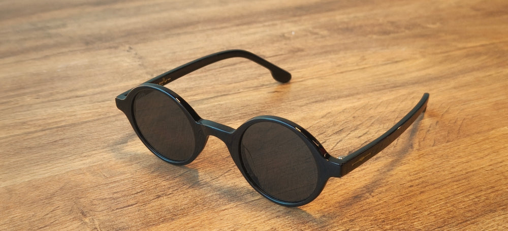 Malibu Retro Black Sunglasses