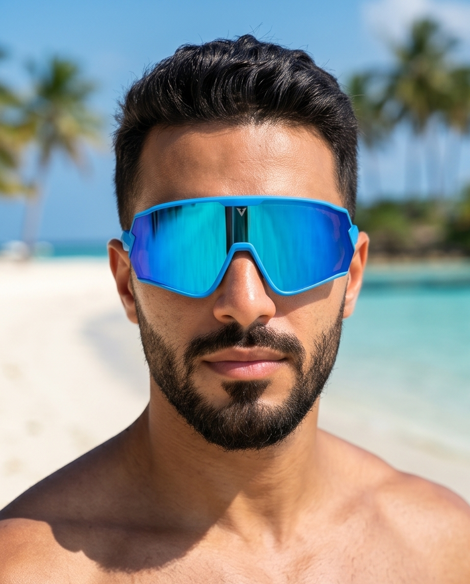 Varkomz Beach & Sand Blue Sunglasses