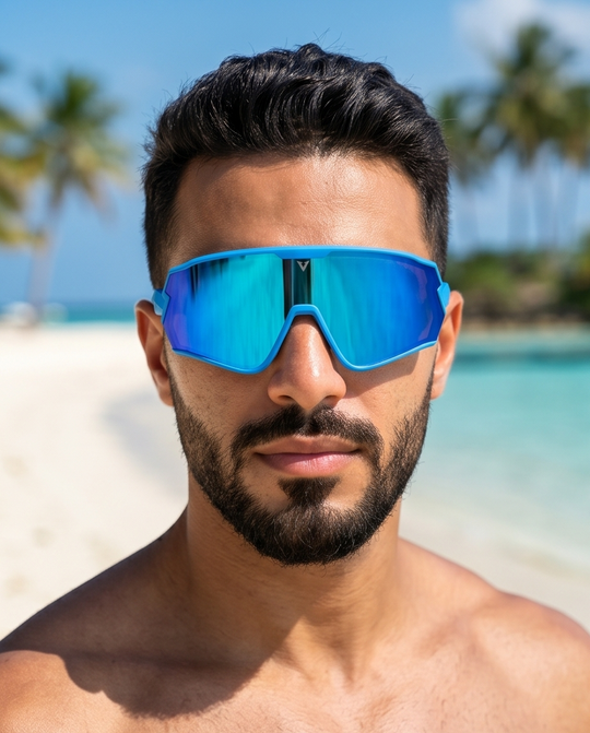 Varkomz Beach & Sand Blue Sunglasses