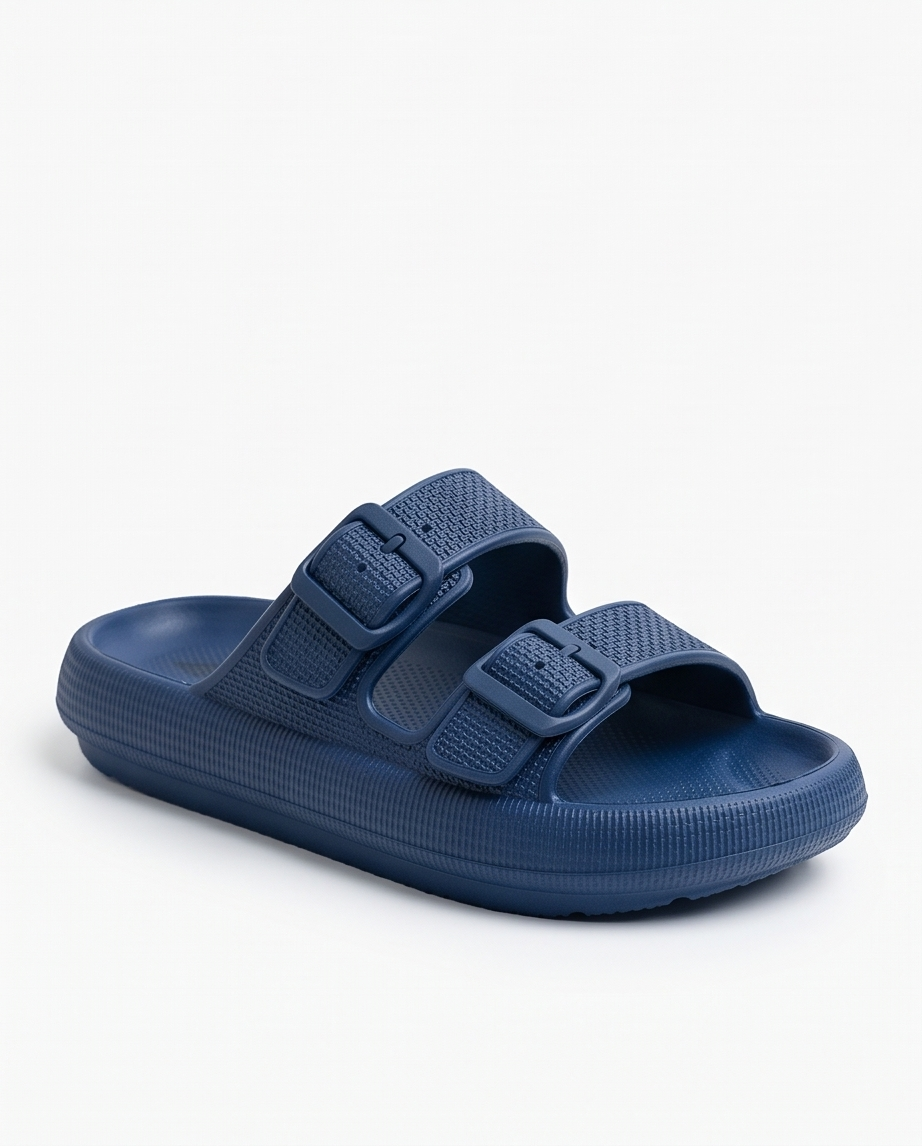 Varkomz Navy Blue Slippers