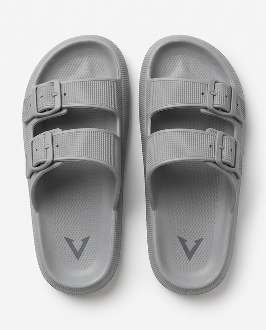 Varkomz Grey Slippers