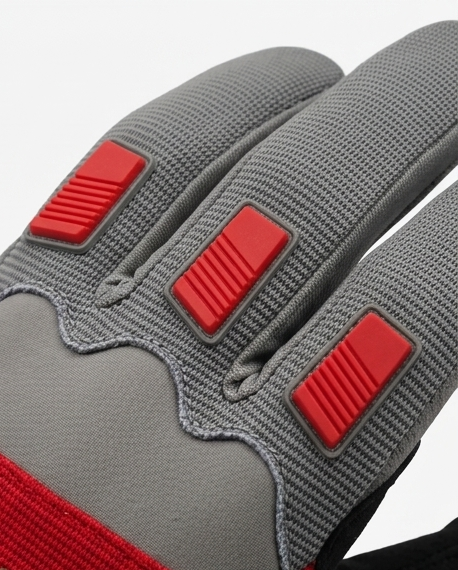 Malibu Gloves -ماليبو- Red and Olive Spring