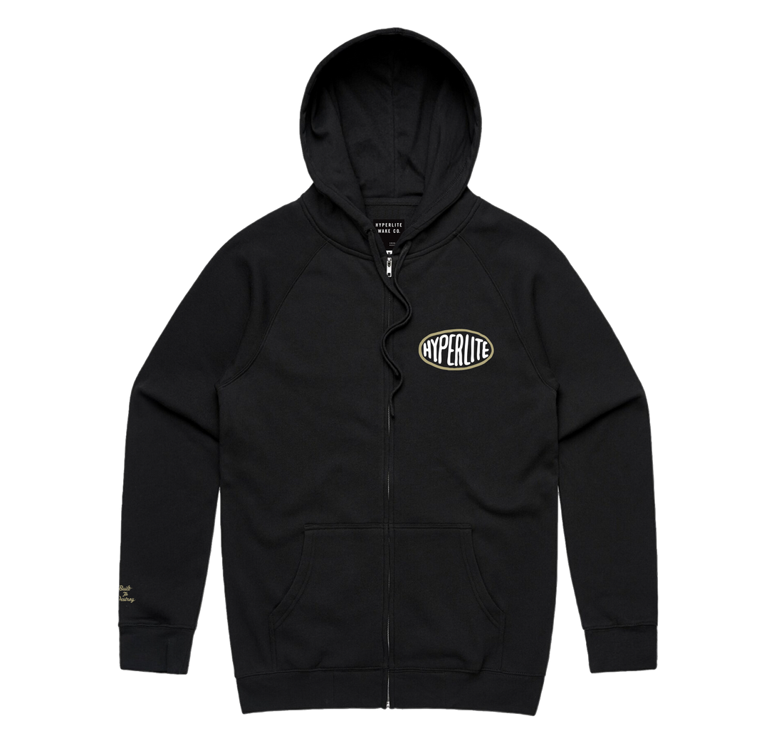 Gasser Zip Hoodie - Black M