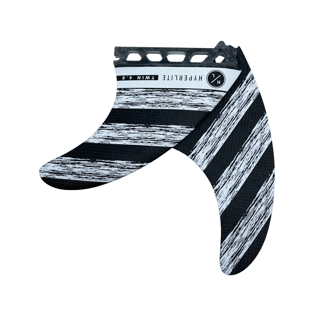 4.6 Carbon Twin Fin Set w/Key 2025 Hyperlite