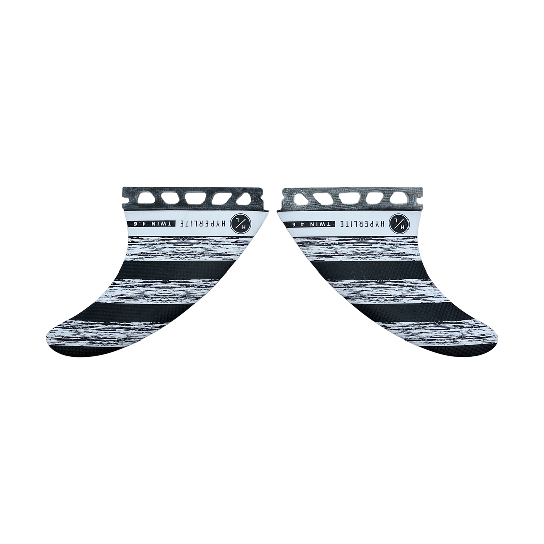 4.6 Carbon Twin Fin Set w/Key 2025 Hyperlite