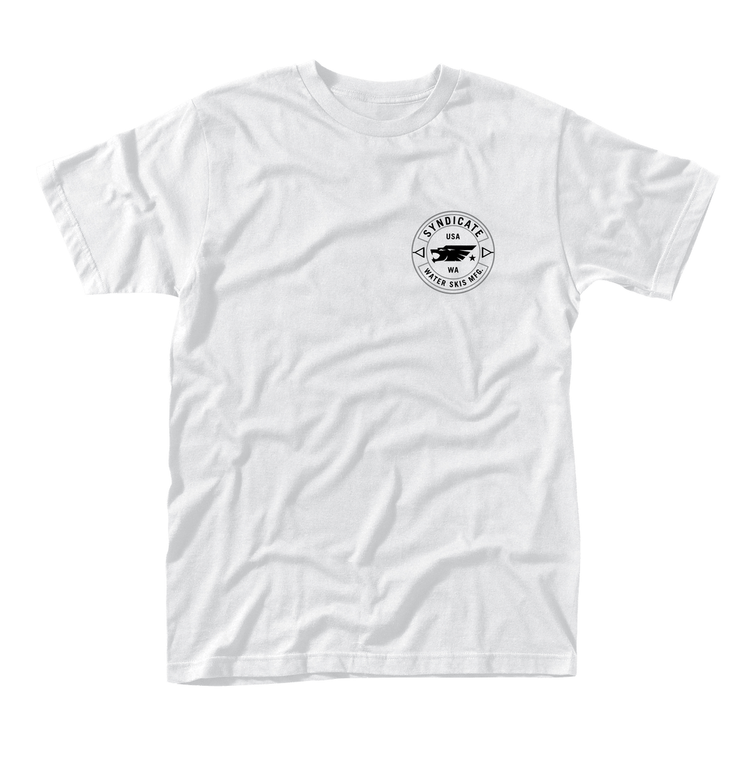 Syndicate Turn T-Shirt - White XXL 2025 HO Sports