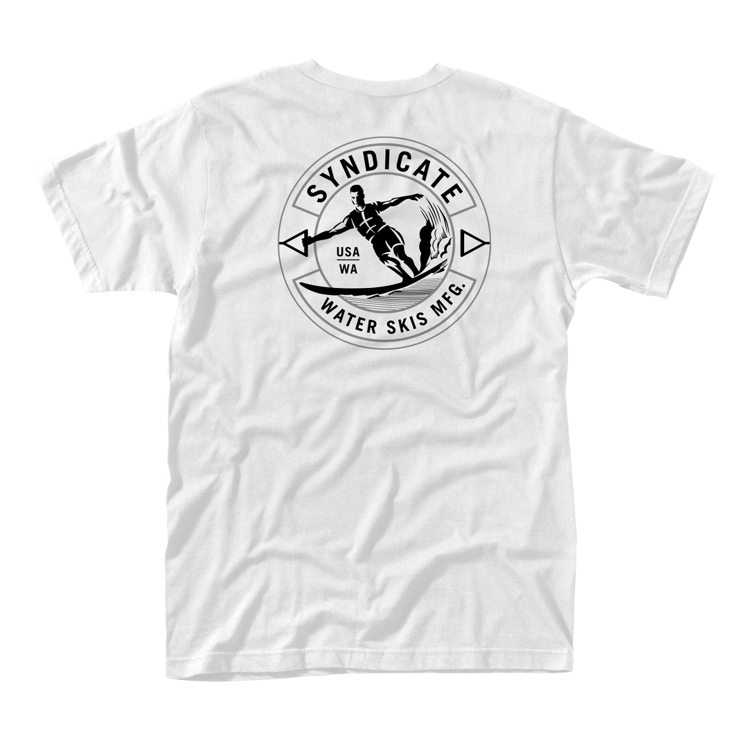 Syndicate Turn T-Shirt - White M 2025 HO Sports