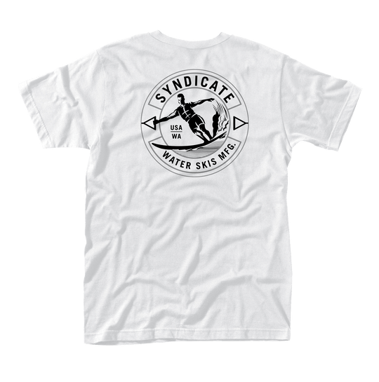 Syndicate Turn T-Shirt - White M 2025 HO Sports