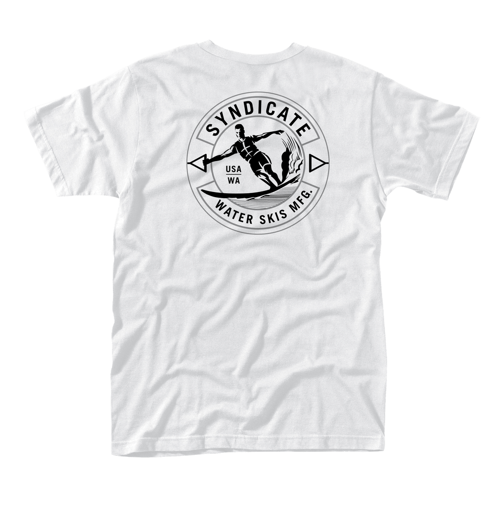 Syndicate Turn T-Shirt - White XL 2025 HO Sports